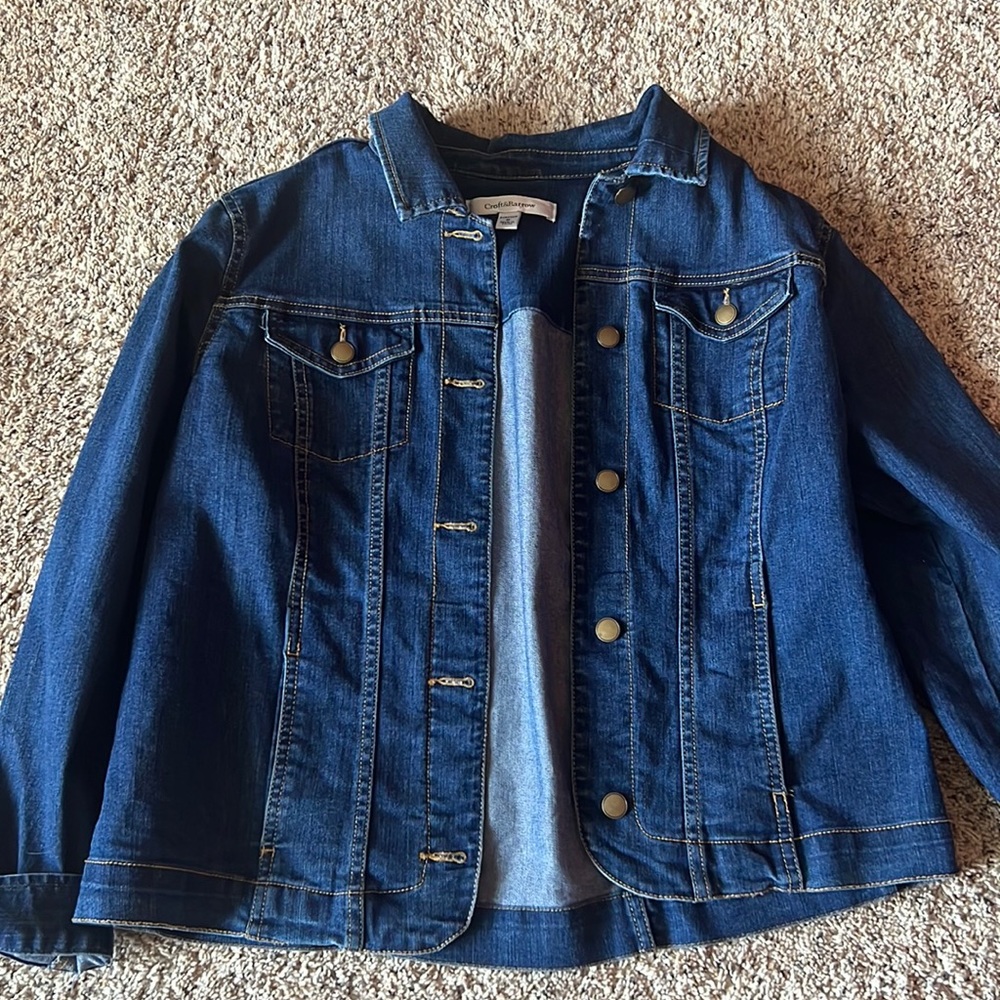 Croft and barrow Denim jacket